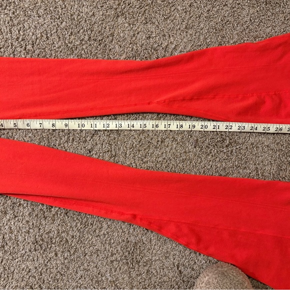 FP Movement by Free People Go-To Flared Red Jumpsuit - Picture 5 of 8